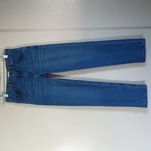 Wrangler classic straight leg mid rise jeans brand 12 girl